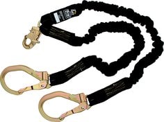 1244633 - 3M™ DBI-SALA® ShockWave™ Arc Flash 100% Tie-Off Stretch Web Shock-Absorbing Lanyard 1244633, 6 ft