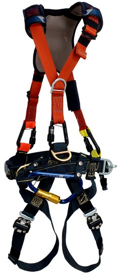 1114003 - 3M™ DBI-SALA® ExoFit NEX™ Comfort Fire and Rescue Convertible Climbing/Rescue/Suspension Safety Harness 1114003, Medium