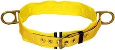 1000021 - 3M™ DBI-SALA® Tongue Buckle Positioning Belt with Hip Pad 1000021, Yellow, X-Small