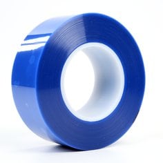 8905 - 3M™ Polyester Tape 8905, Blue, 48 in x 72 yd, 6.4 mil, 1 Roll/Case,
Plastic Core