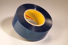 8905 - 3M™ Polyester Tape 8905, Blue, 27 in x 72 yd, 6.4 mil, 1 roll per case