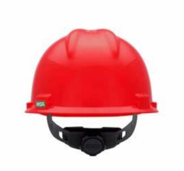CAP, V-GARD, FAS-TRAC, STD, RED Hard Hat