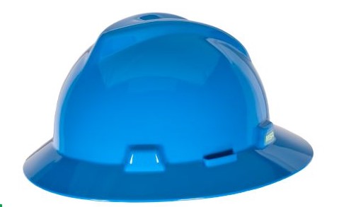 HAT, V-GARD, FAS-TRAC, BLUE