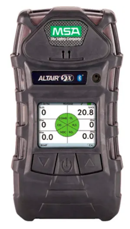 ALTAIR 5X Detector Color (LEL, O2, CO, H2S, PID), (UL,CSA), Charcoal, Deluxe, Color Display, 10' Line, 1' Probe
