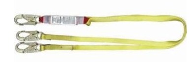  S/A LANYARD (WEB) 1 X 4' W/LS  CSA