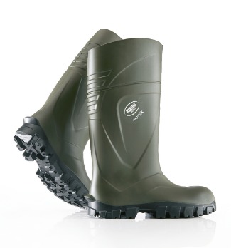 "Bekina® Steplite X" Green PU Boot - Soft Toe, Box Package, Sizes: 4 - 15