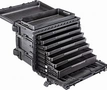 0450SD6,WL/6 SHALLOW+1 DEEP DRAWERS,BLK