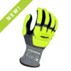 18g Glove Gray Kyorene Pro® Liner With Black HCT® Micro Foam Nitrile Palm Coating and Back Protection, Thumbcrotch Reinforcement, Touch Screen, ANSI A7
