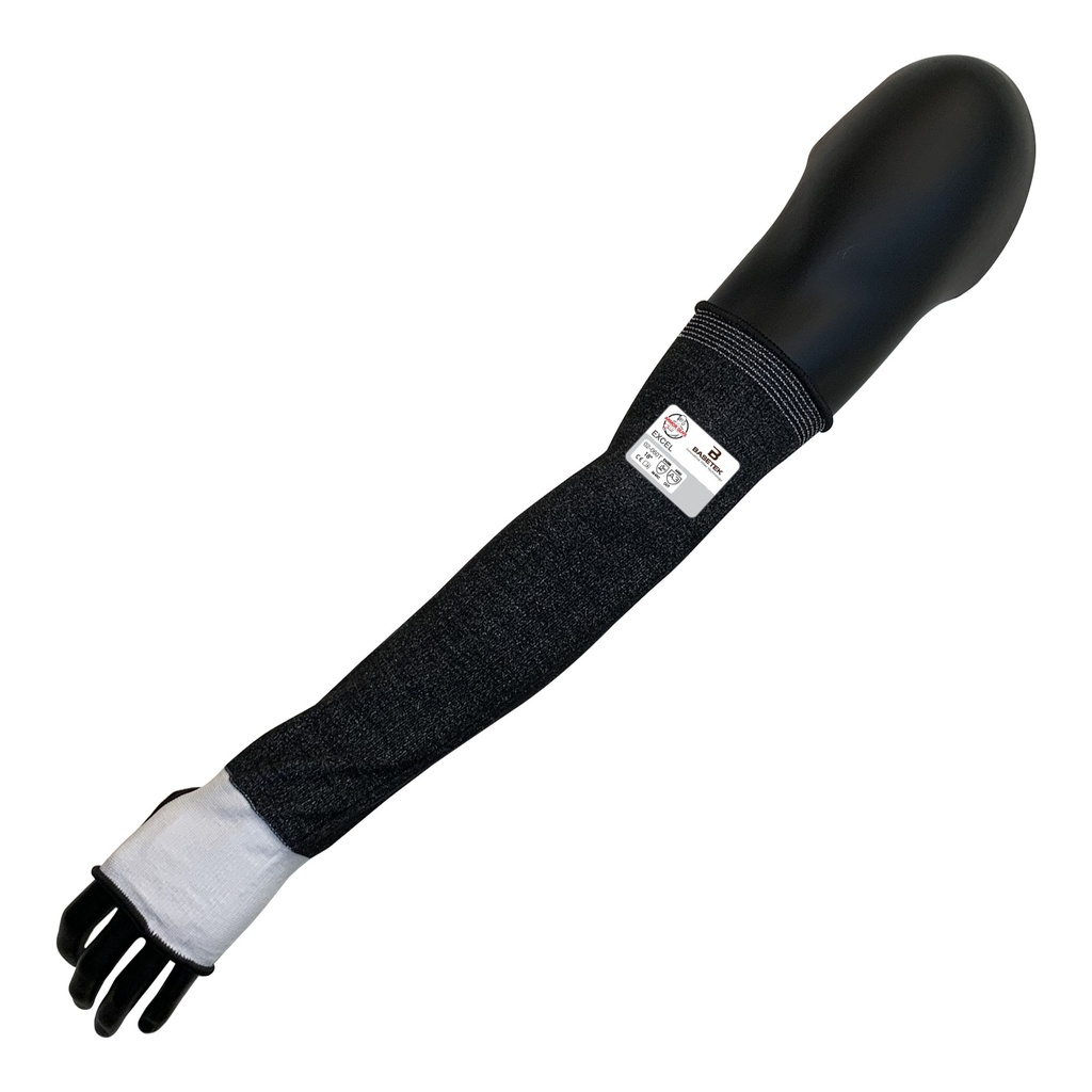 18" Black HDPE Sleeve With Thumb Hole, ANSI A3 