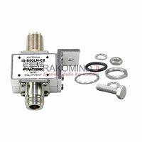 1.5-1000 MHz Bulkhead Mount Low Power Coax Protector with N-Female