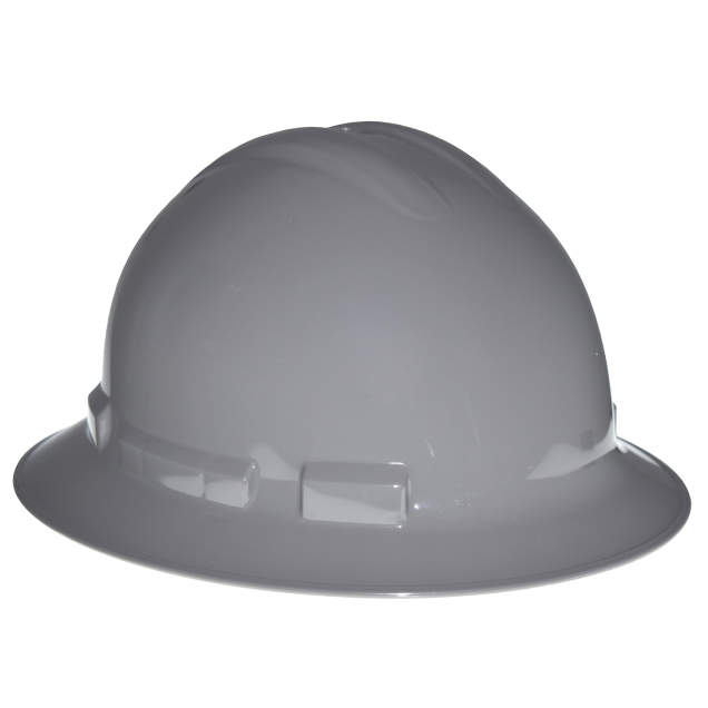 Hard Hat 6 Point Ratchet Full Brim 6 Pt Ratchet - Dark Gray