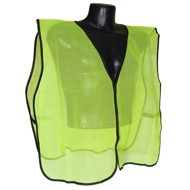 Vest No tape • Does NOT meet ANSI/ISEA requirements Green Mesh - Universal Size