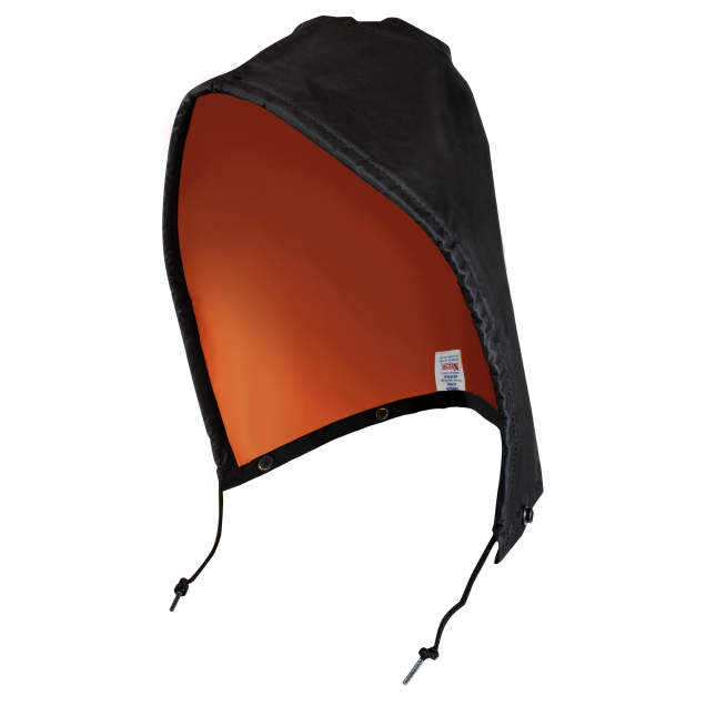 Reversible Detachable Hood Orange / Black - Size Universal