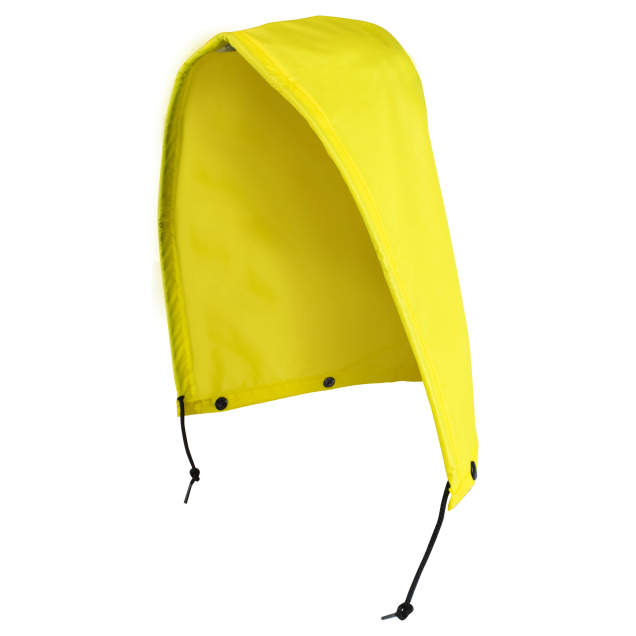 Detachable Hood with Drawstring Safety Yellow - Size Universal