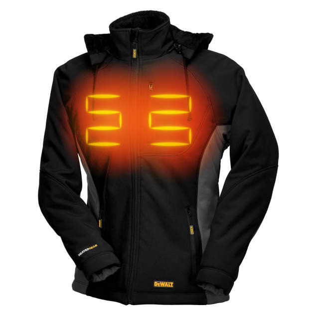 Kit includes (1) Jacket, DCB203 20V MAX Lithium-Ion Battery (2.0 Ah), Charger and DCB092 USB Power Adapter Women's Jacket w/ Battery - Size 2XL