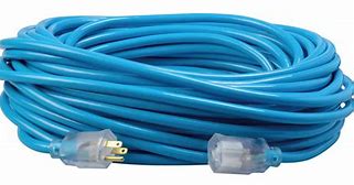 100' Single-Tap 14/3 Extension Cord with Lighted End
