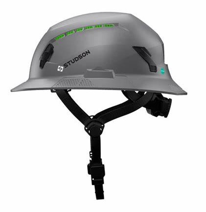 SHK-1 Vented Full Brim Grey M/L (53-59cm)