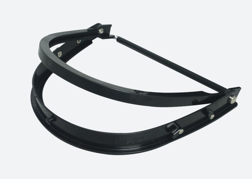 VISOR BRACKET, ALUMINUM, BLACK, FOR STNDR HATS