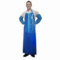 1 MIL, APRON, BLUE, 10.5 GRAM, 28"X46"