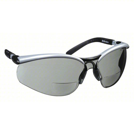 11379-00000-20 - 3M™ BX™ Reader Protective Eyewear 11379-00000-20, Grey Lens, Silver
Frame, +2.5 Diopter, 20 ea/Case