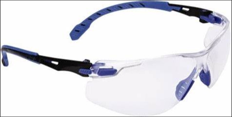 S1101SGAF - 3M™ Solus™ 1000-Series Safety Glasses S1101SGAF, Black/Blue, Clear
Scotchgard™ Anti-Fog Lens, 20 EA/Case