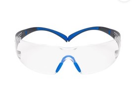 SF401SGAF-BLU - 3M™ SecureFit™ Safety Glasses SF401SGAF-BLU, Blue/Gray, Clear
Scotchgard™ Anti-fog Lens, 20 EA/Case