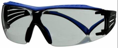 SF407XSGAF-BLU - 3M™ SecureFit™ 400 Series Safety Glasses SF407XSGAF-BLU, BLU/GRY, I/O GRY Scotchgard™ Anti-Fog/Anti-Scratch Lens, 20 ea/Case
