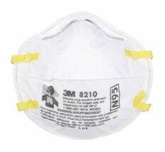 3M™ Particulate Respirator 8210, N95 20/bx - 8bx/case