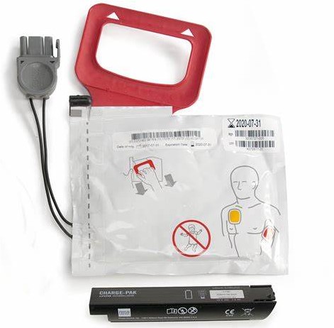 11403-000002 Physio-Control LIFEPAK CR Plus/EXPRESS CHARGE-PAK w/1 set electrode pads