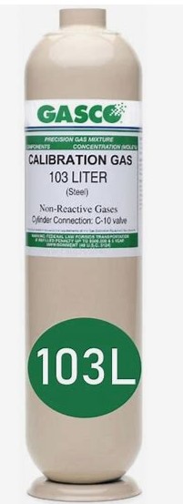 Cal Gas, 35% Pentane 25% LEL Air balance, 103L