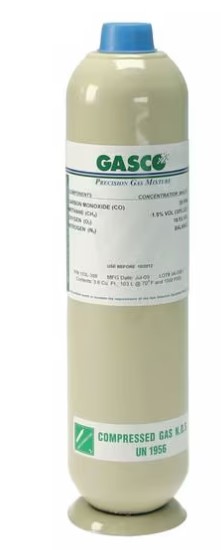 Cal Gas Zero air 103L cylinder, 20.9% O2 Balance Nitrogen