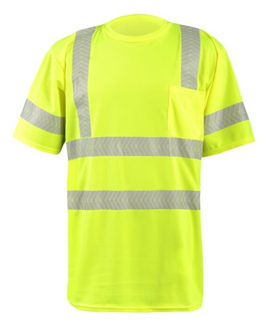 Class 3 short sleeve segmented tshirt 