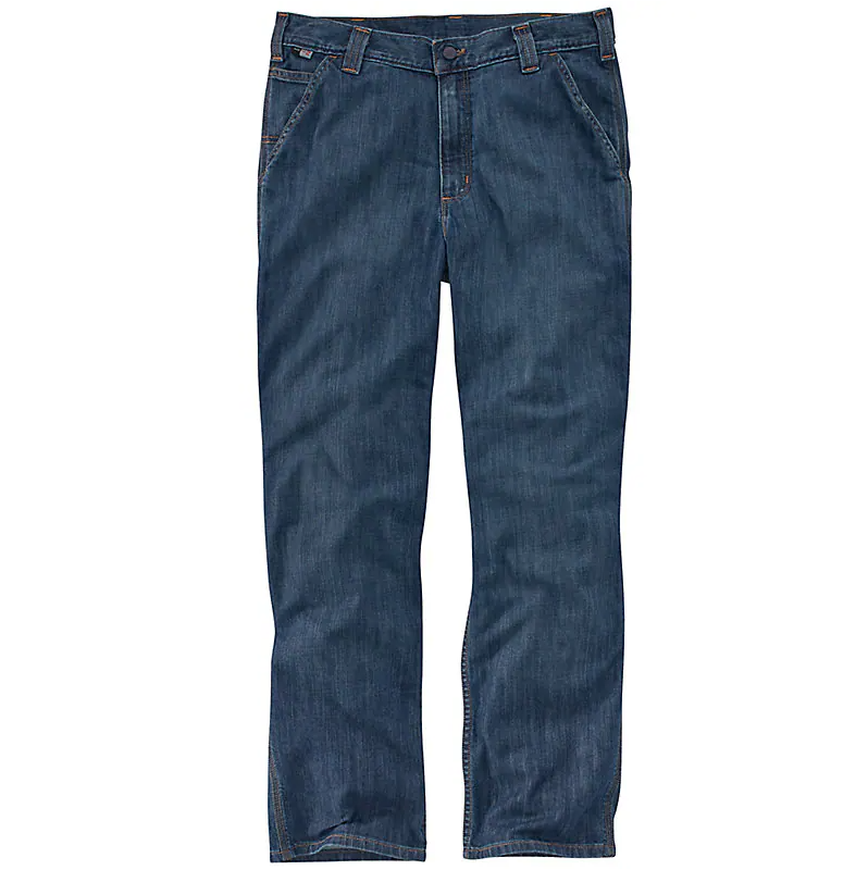 Carhartt Men's FR Force Rugged Flex Relaxed Fit Utility Jean- Boulder