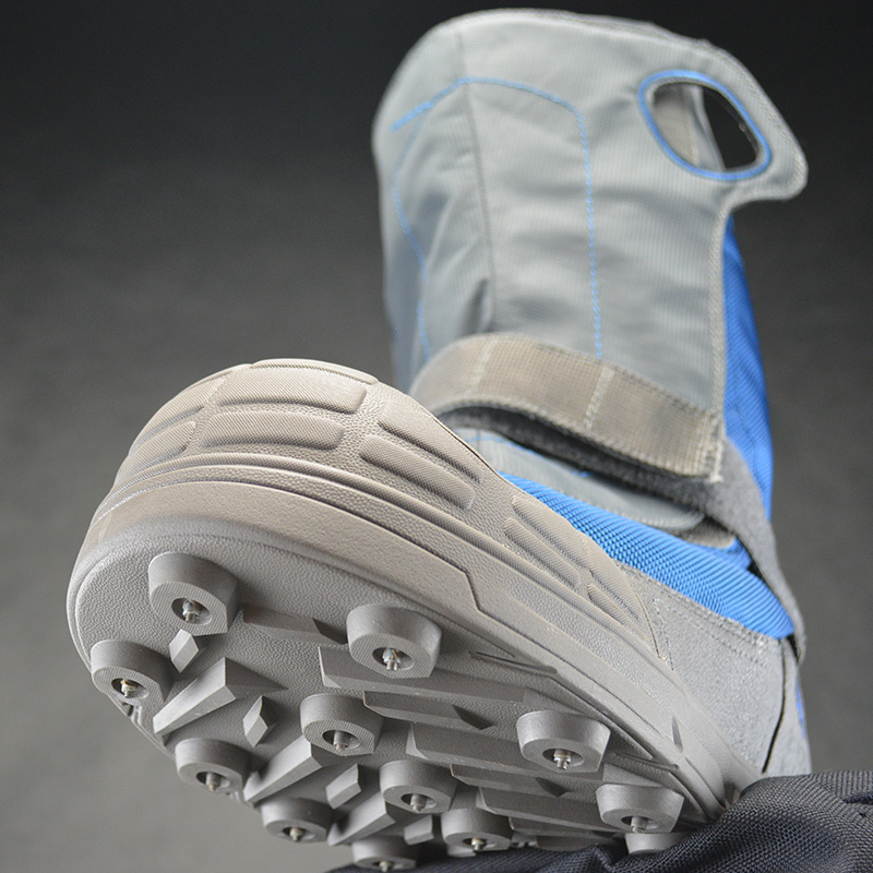 Nylon Overshoe, 14" Insulated, Tungsten Carbide ice cleats.