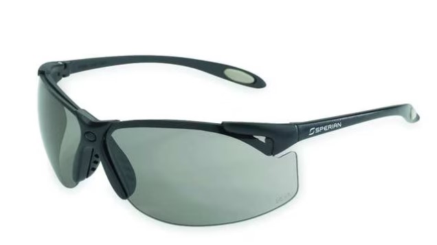 Glasses, Uvex A903 Black with Grey anti-fog lens, 10pr/cs