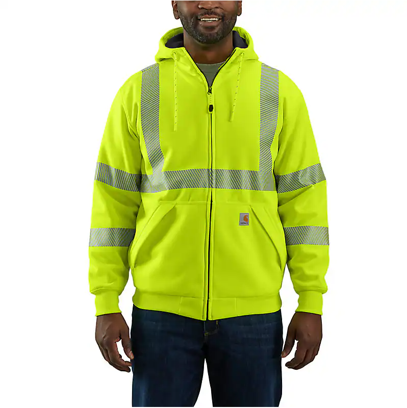 Carhartt Men's High-Visibility Loose Fit Midweight Thermal-Lined Full-Zip