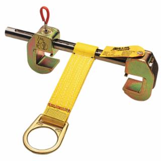 Honeywell Miller Shadow Beam Anchors, Fits 4 to 12 in Flange, Lightweight Fixed