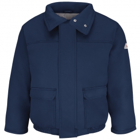 Bomber Jacket, FR 7oz. NFPA2112 navy