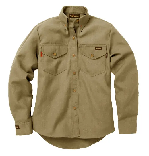 Shirt, FR, 4.5 oz Utility, Khaki