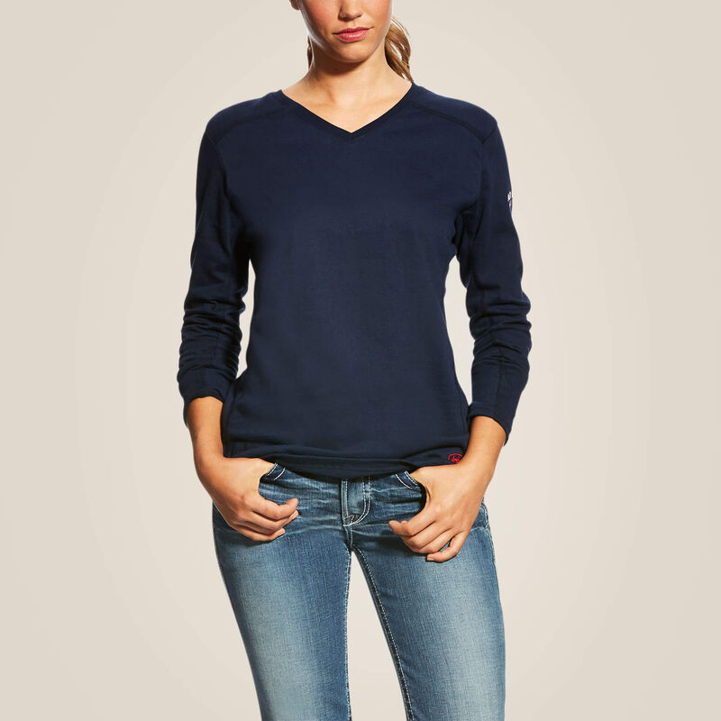 WOMENS FR AC CREW LONG SLEEVE TOP 