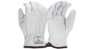 GL3008CK Select Grain Goatskin Leather Driver Gloves with A7 HPPE Liner Glove - Pair