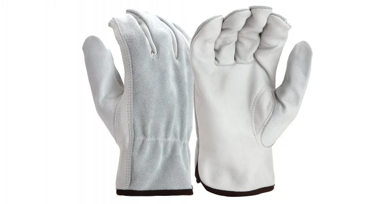 GL2007K-PAIR Gloves, Cow Leathr Driver Split Back Keystone Thumb