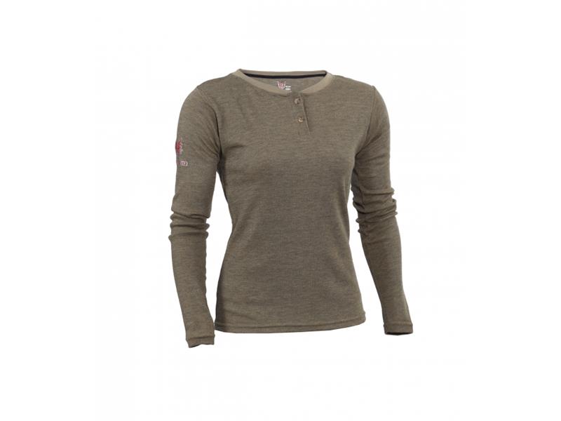 DRIFIRE TECGEN Women's FR Long Sleeve Henley.