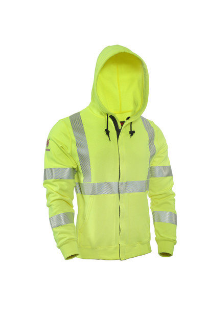 DRIFIRE® FR Hi-Vis Zip Hoodie Class 3
