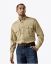 Ariat Men's FR Solid Vent Long Sleeve Work Shirt 