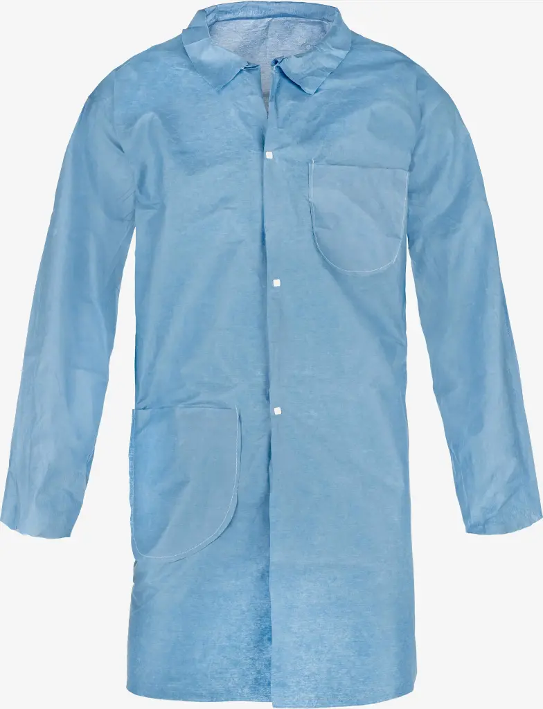 Labcoat - Disposable FR protection against dirt, grease, oil and harmful contaminants for your primary FR/Arc protective clothing - 30 per Case