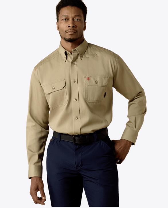 Ariat Men's FR Solid Work Shirt