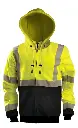 RECYCLED XBACK SNAP HOOD SWEATSHIRT