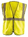 High Visibility Value Mesh Surveyor Safety Vest - Hi-Vis Yellow or Orange