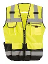 Heavy Duty Black Bottom Surveyor Vest